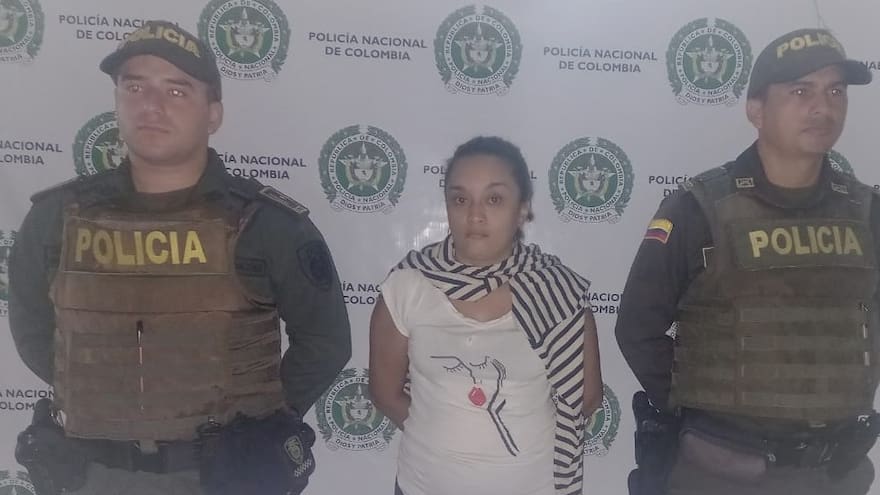 Mujer que agredió a su mamá de la tercera edad en Sampués, Sucre, fue capturada por la Policía