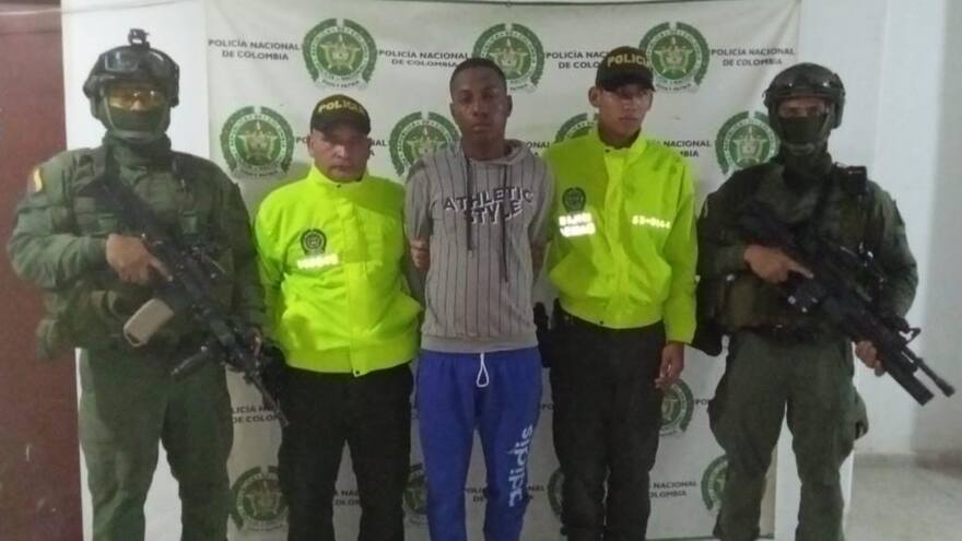 Capturan a alias Bola ocho, presunto sicario de ‘los Pachenca’ en Magdalena