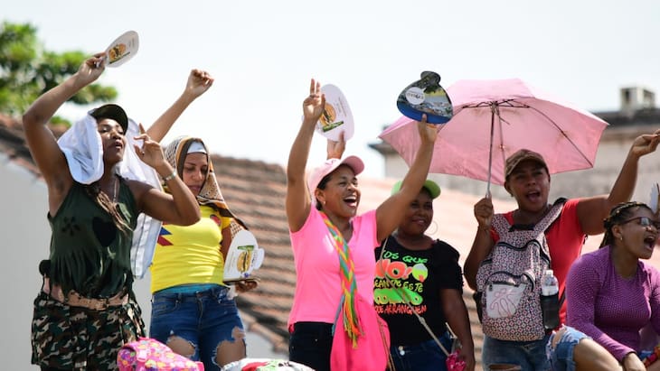 En video | Cartageneros entran en ambiente para las Fiestas de Independencia