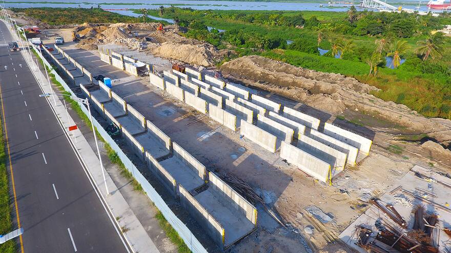 Instalarán canal prefabricado para agilizar obras en la 21