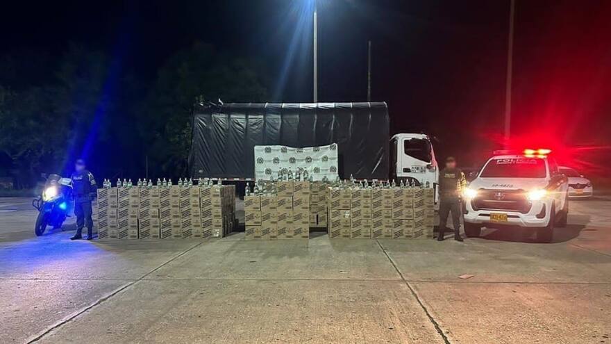 Incautan contrabando de licor en las vías de Córdoba