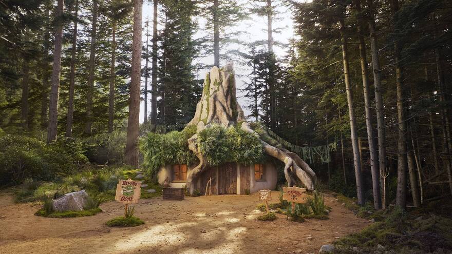 Dormir en el pantano de Shrek ahora es posible, conozca cómo hacerlo