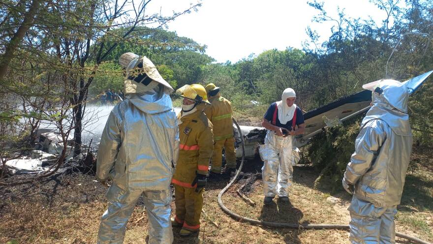 Diacc investigará causas del accidente de avioneta en Valledupar