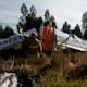 Dos muertos tras caer avioneta cerca de Bogotá