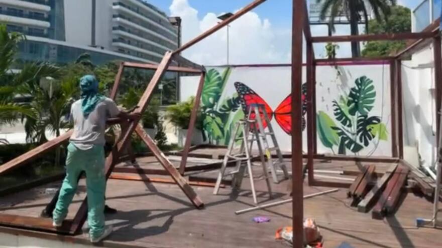 Ruta Costera recupera un tramo de espacio público en Cielo Mar, Cartagena