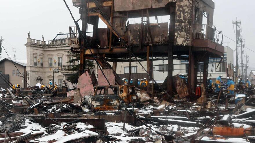 Otro terremoto de magnitud 6 sacude el centro de Japón