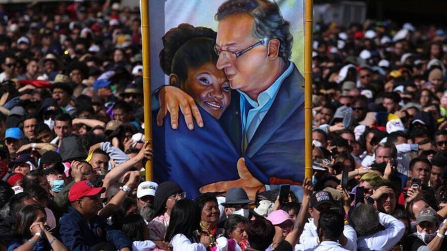 Así avanzan las marchas a favor de Gustavo Petro por sus 100 días de Gobierno