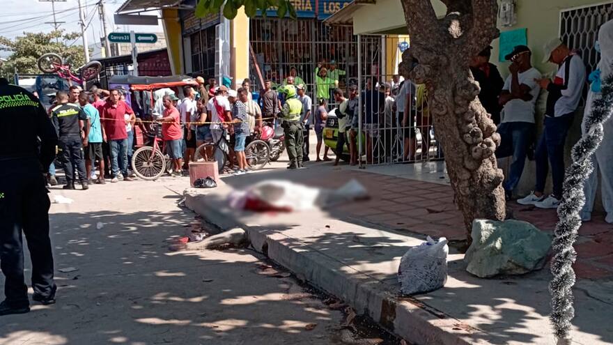 Asesinan al exparamilitar alias Negro Moya a balazos en Ciénaga, Magdalena