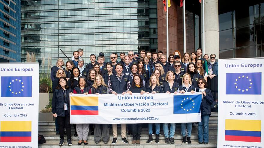 MOE UE despliega observadores para monitorear jornada electoral del domingo