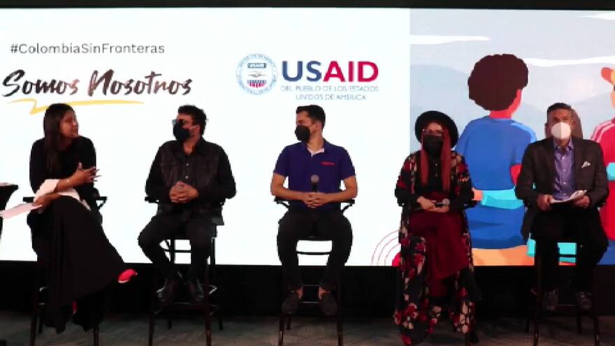 USAID lanza ‘Colombia sin fronteras’, una compaña contra la xenofobia