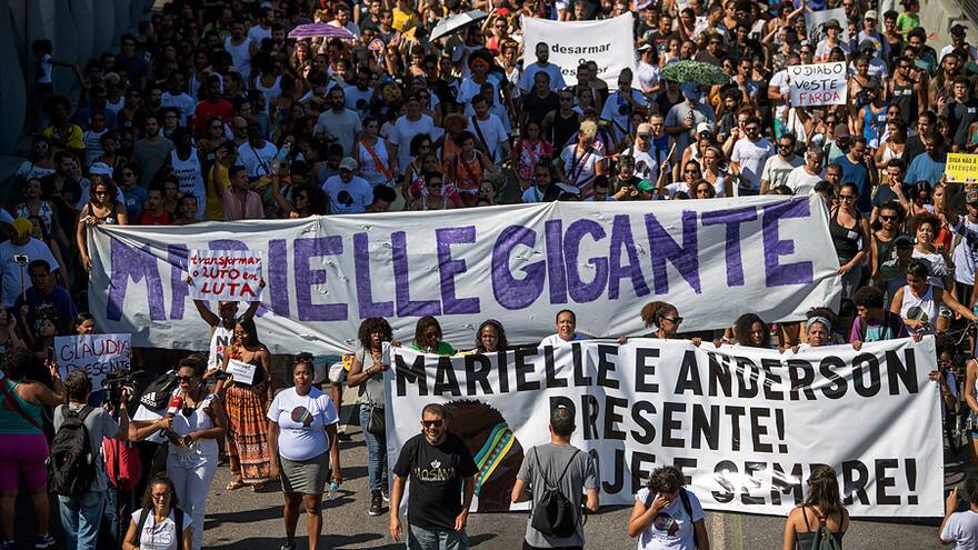 El asesinato de una 'guerrera' de las favelas conmociona a Brasil