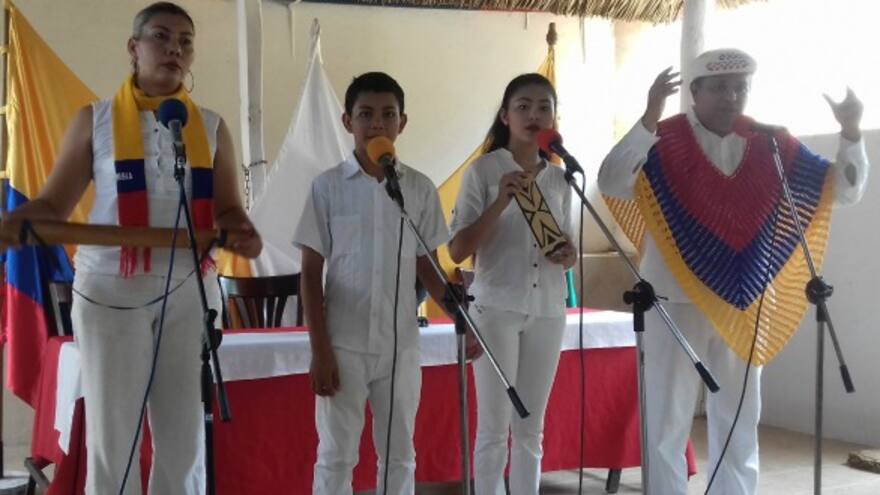 Santa Ana realizó 'Recital por la Paz' en el corregimiento San Fernando