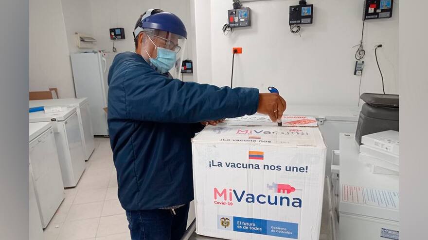 Sucre recibió las primeras 5 mil vacunas de dosis única