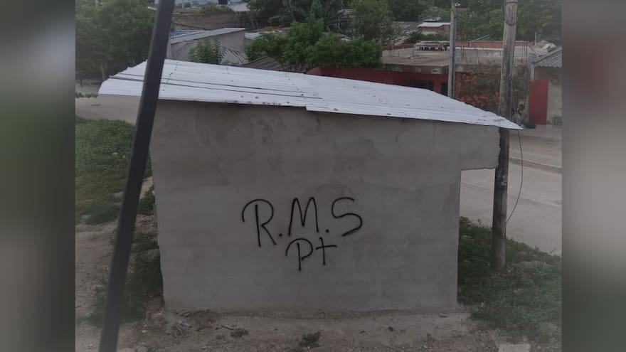 Temor en barrios de Sincelejo por aparición de grafitis amenazantes