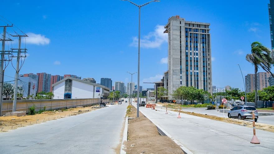 Espacio público, últimos detalles en obras de la UF1 de la Gran Vía