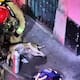 Video: bomberos salvaron a un perro atrapado durante un incendio gracias a las cámaras de seguridad