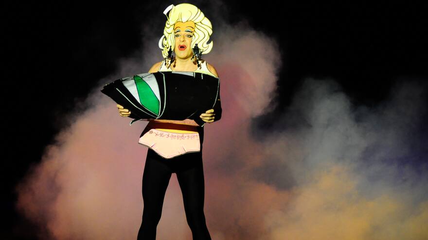 Ennio Marchetto se robó el show en el Amira de la Rosa