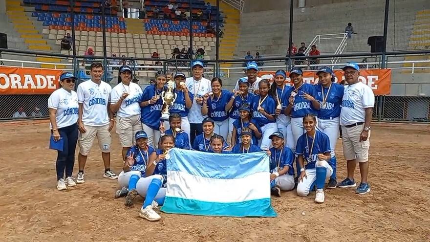 Córdoba es campeón del Nacional de Sóftbol Femenino