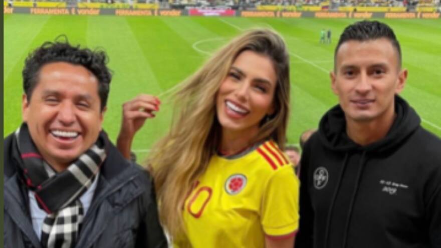 ¿James en romance con la modelo brasilera Erika Schneider?