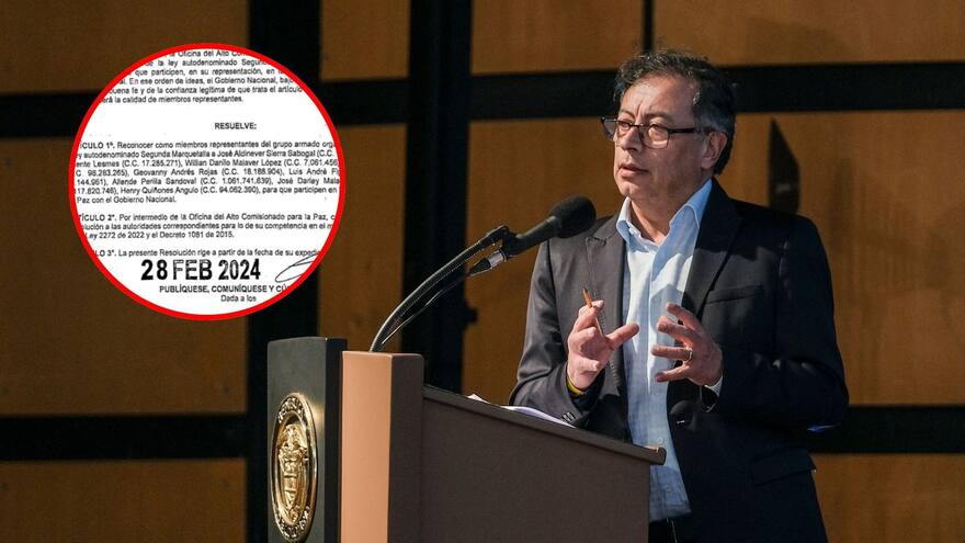 Petro reconoció a ocho miembros de la Segunda Marquetalia para participar en mesa de diálogos