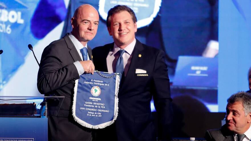 Alejandro Domínguez dice que es “justicia” que Sudamérica tenga seis plazas directas al Mundial 2026