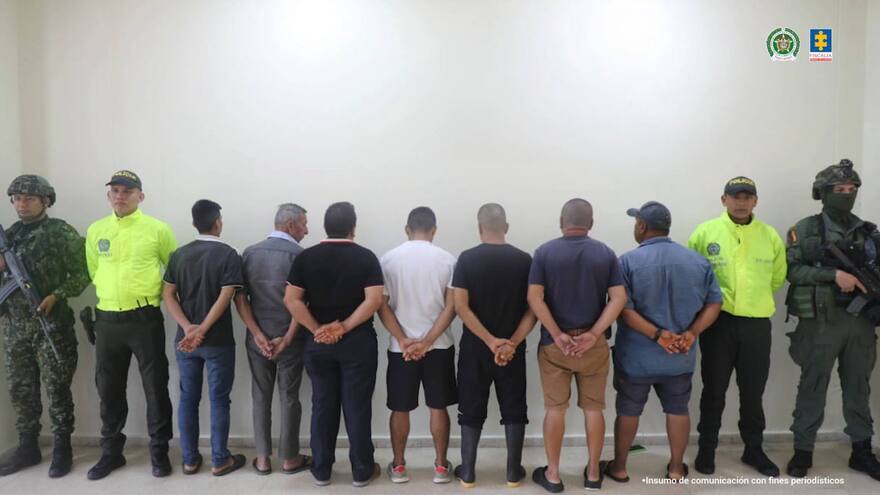 Capturan a nueve personas por explotar ilegalmente madera en parques naturales