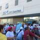 Usuarios de EPS Sanitas realizan protesta en Barranquilla