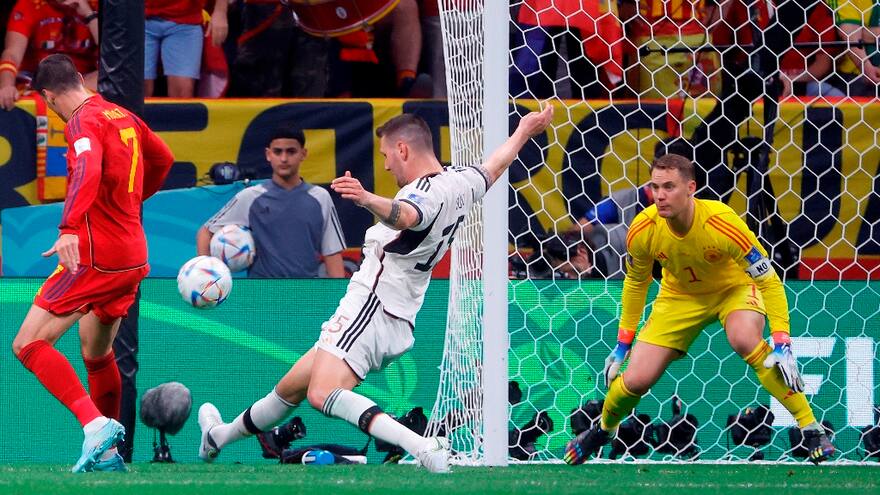 Alemania 1, España 1: empate vibrante