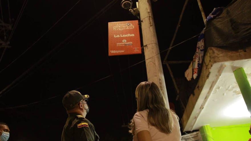 En Santa Marta instalan ‘puntos seguros’ con cámaras y códigos QR