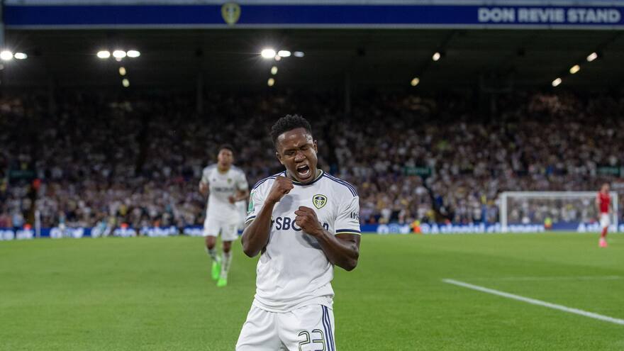 Premier League: Sinisterra anota su primer gol con el Leeds United