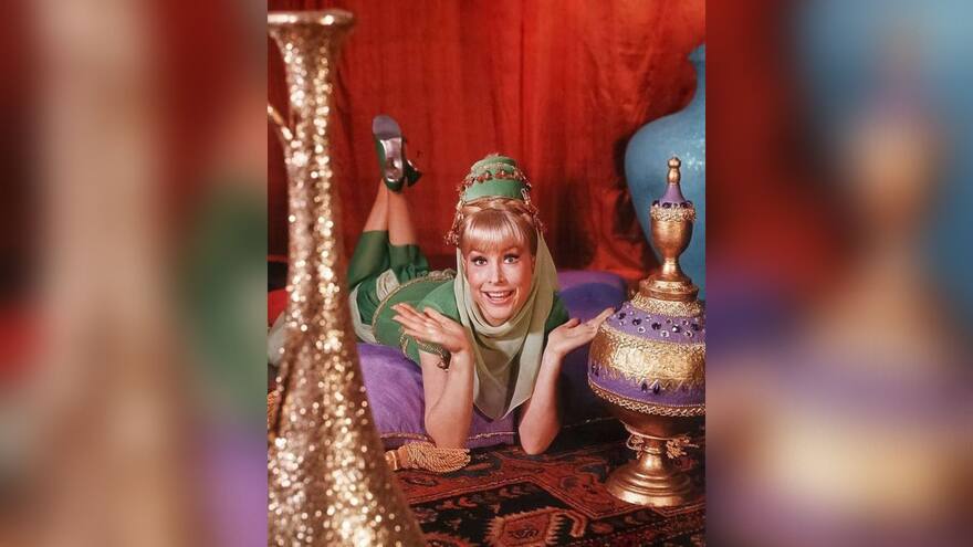 Así luce Barbara Eden, actriz de ‘Mi bella genio’