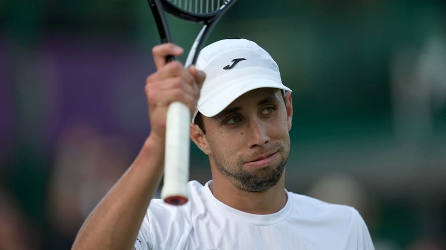 Se acabó la aventura del colombiano Daniel Galán en el ATP de Kitzbühel