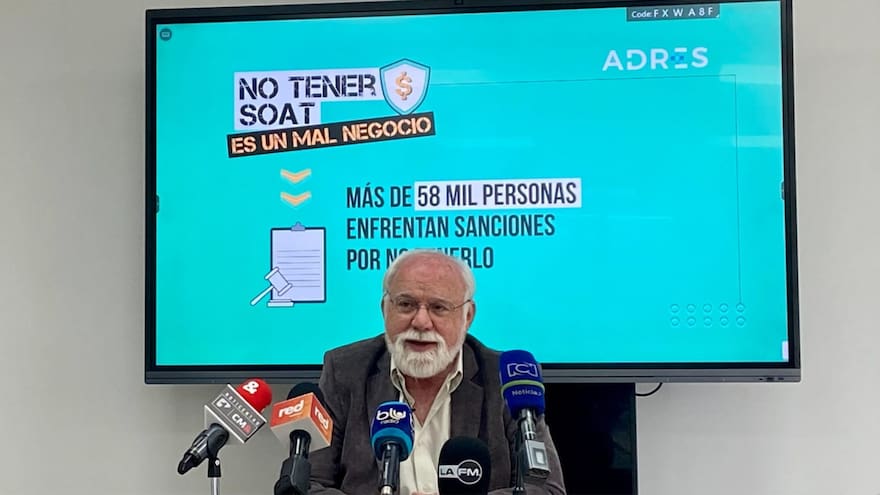 Director de la Adres asegura que no tener SOAT 'es un mal negocio'