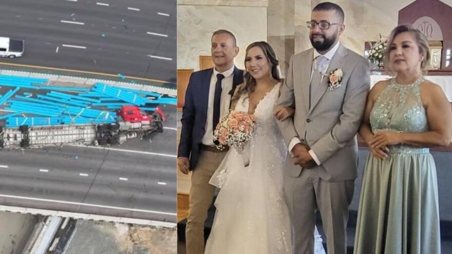 Recién casados mueren en accidente en EE. UU.: la novia era santandereana