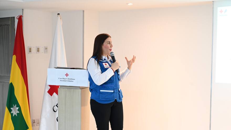 Cruz Roja atendió a más de 100 mil personas en el Atlántico durante 2024