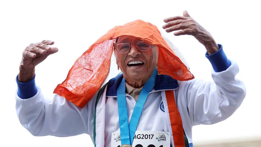 Una atleta de 101 años se proclama campeona de 100 metros
