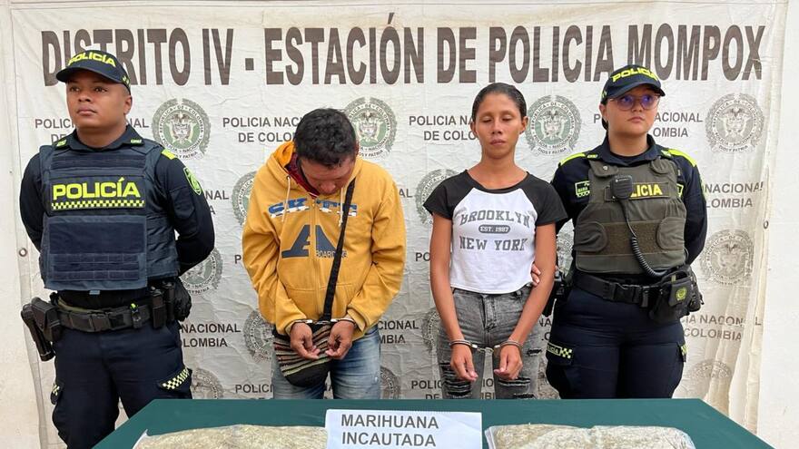 Capturan en Mompox a una mujer que llevaba droga para centro carcelario