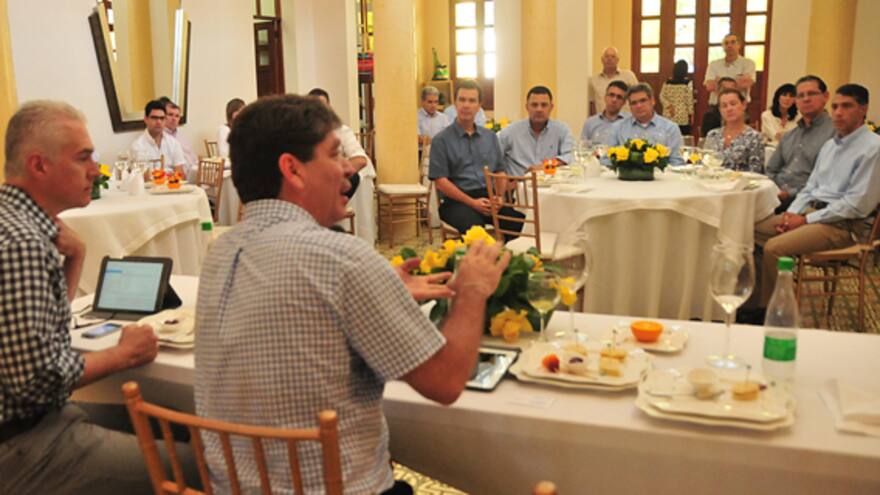 Presidente de la Andi se reúne con empresarios barranquilleros