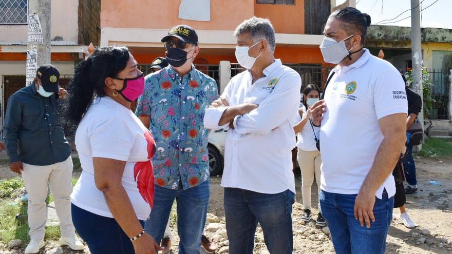 Vecinos aledaños a La Perimetral piden a Dau seguridad y un parque