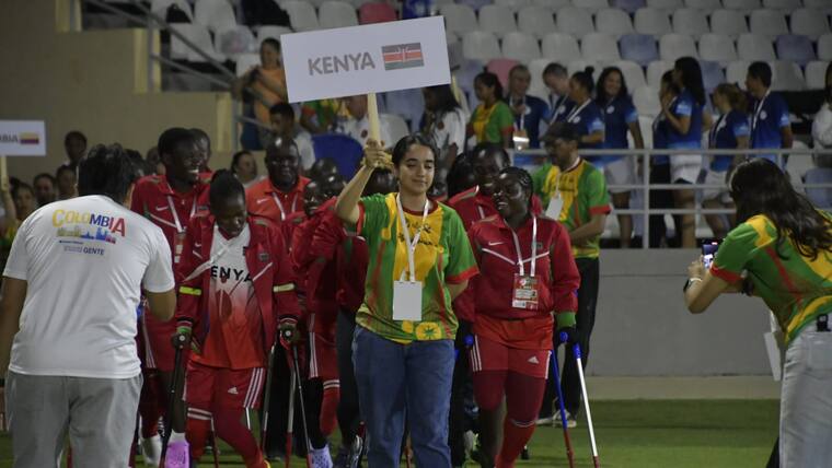 Inauguración del Mundial de Amputados Femenino