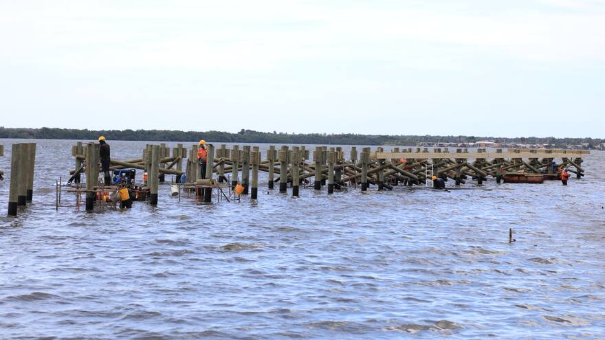 Inició estabilización de estructuras que soportarán senderos de Ecoparque Mallorquín