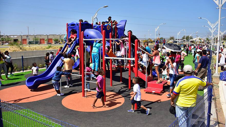 Nuevo Parque Bicentenario abre sus puertas