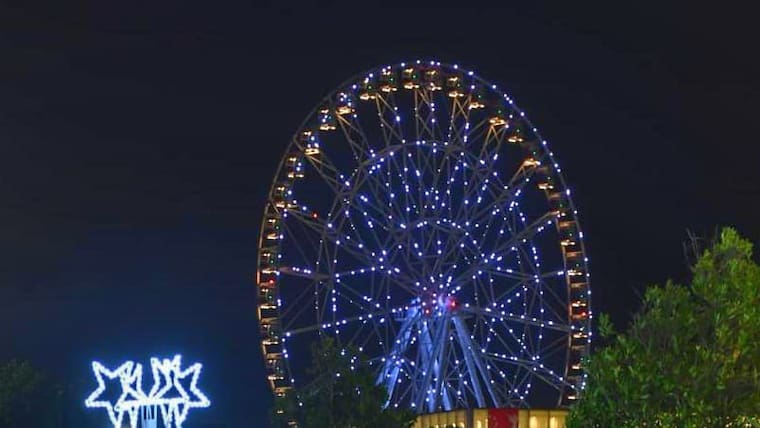 Barranquilla encendió el alumbrado navideño en el Gran Malecón