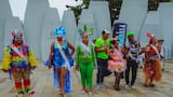 Los parques tienen reina: Carnaval, civismo e inclusión se tomaron los espacios públicos