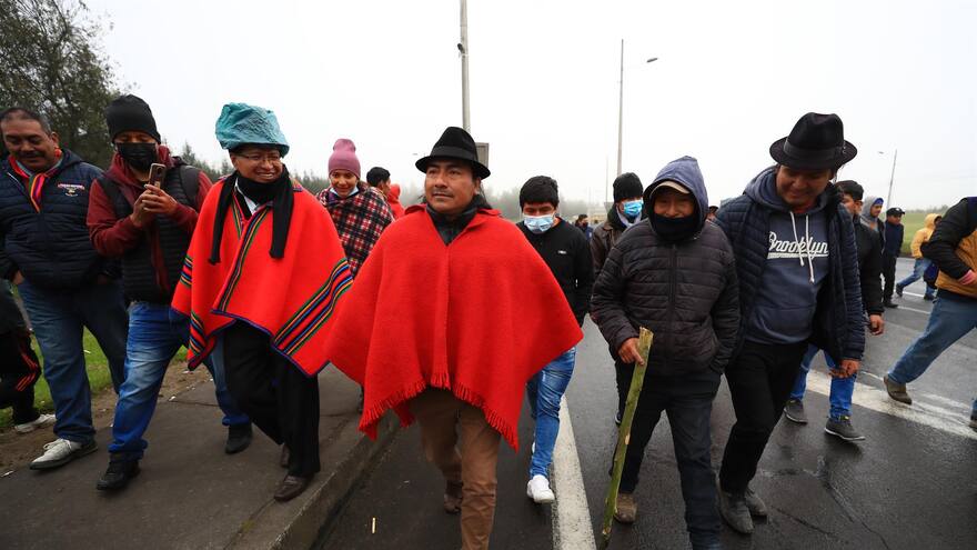 Protestas en Ecuador: líder indígena niega querer derrocar al Gobierno