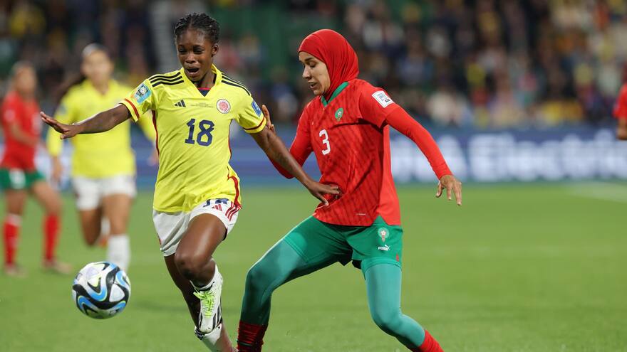 ¿Por qué Benzina llevaba puesto el hiyab en partido Colombia-Marruecos?