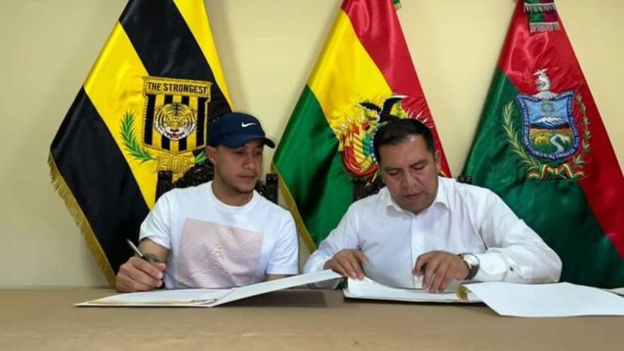 Michael Ortega renueva con el The Strongest hasta diciembre de 2025