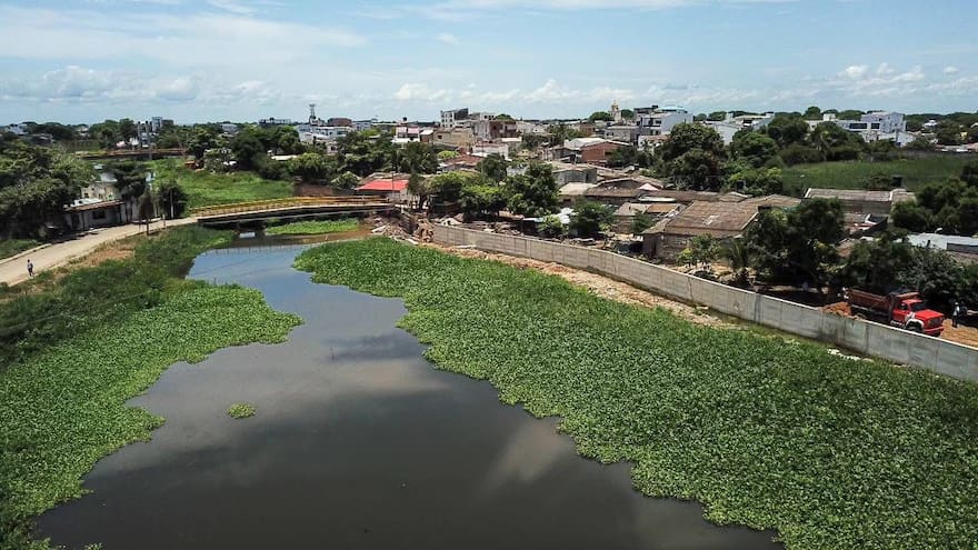 Anuncian la limpieza del Caño Chimalito, en Lorica, Córdoba