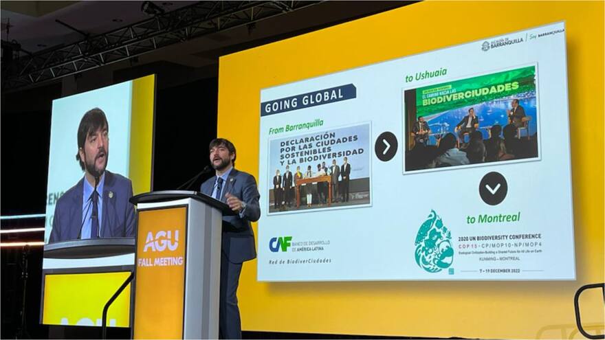 Alcalde Jaime Pumarejo consolida a Barranquilla como referente mundial en biodiverciudad