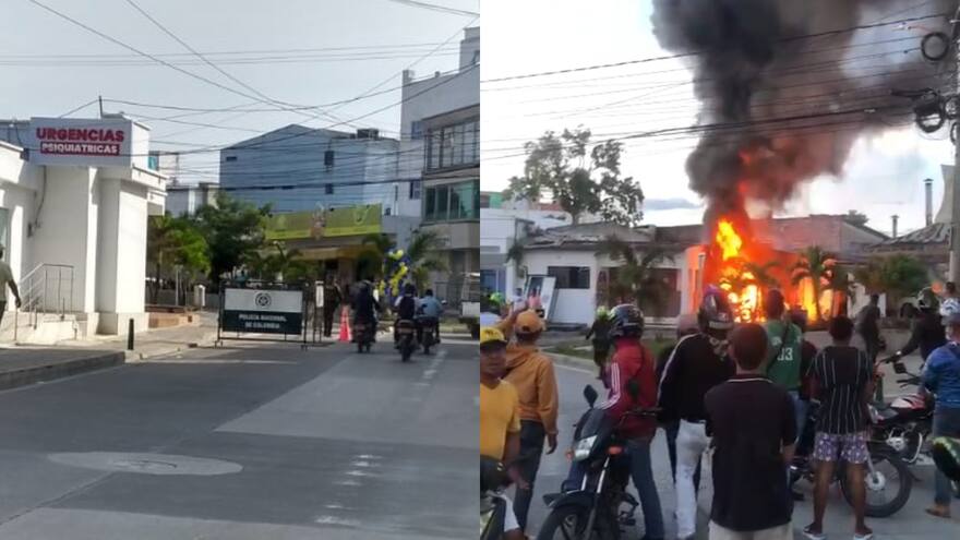 Levantan restricciones viales alrededor del CAI Cruz de Mayo, en Sincelejo